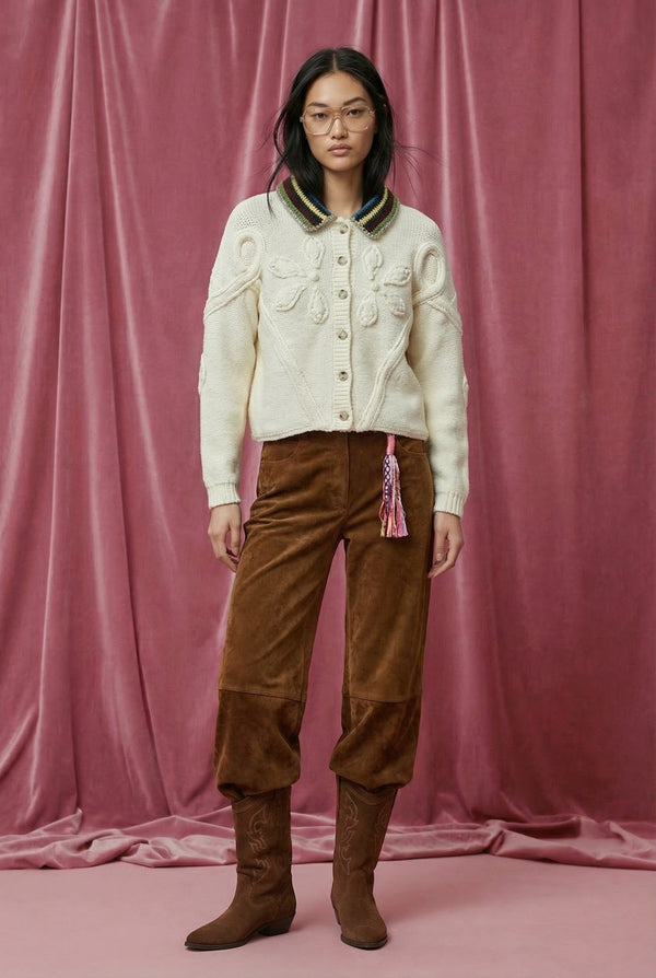 Gilet Marjorie - Écru