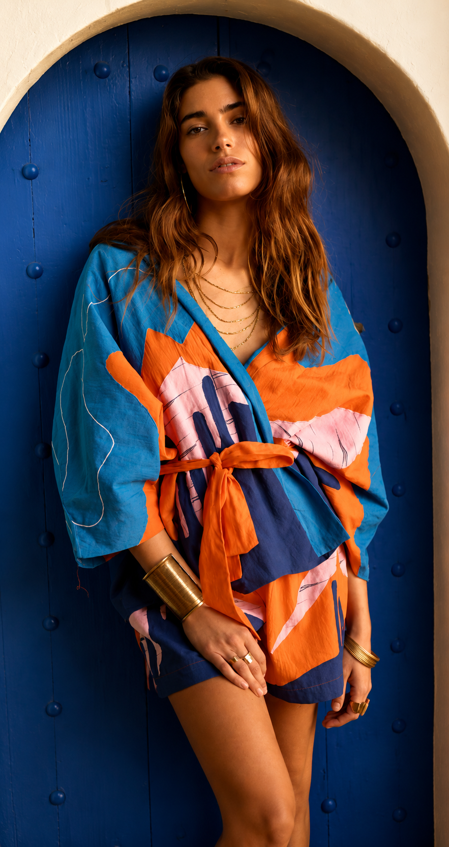 Veste kimono Vinreta