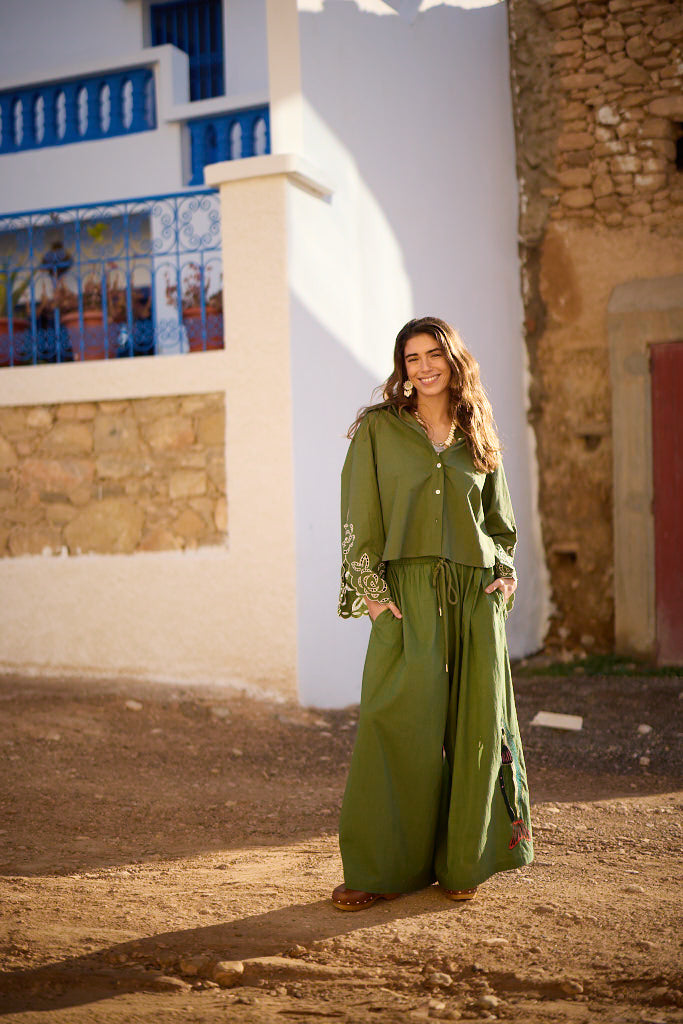 Chemise Devdas - Kaki